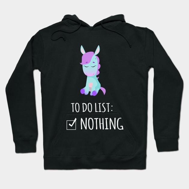 To do list: Nothing Hoodie by teesumi